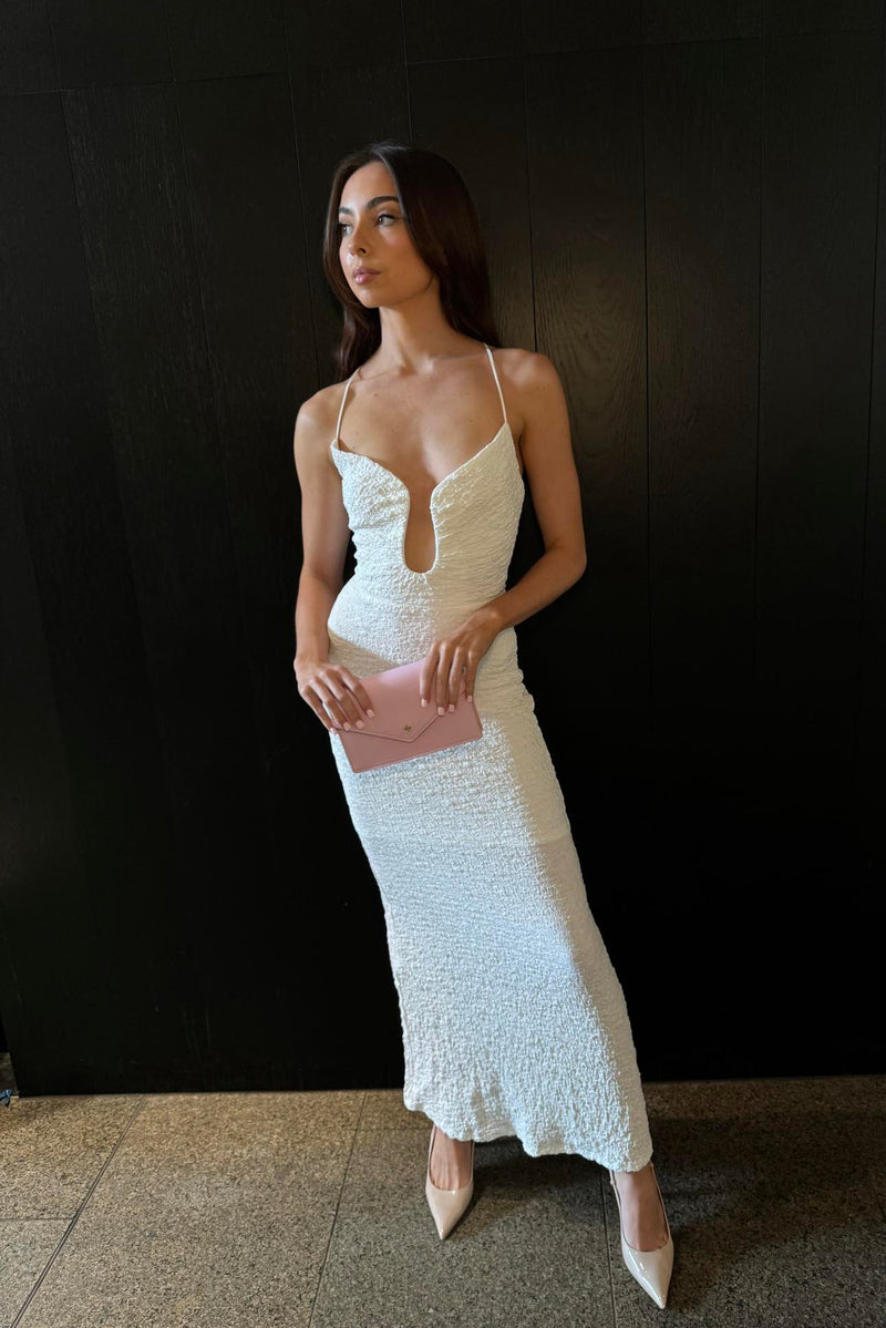 Lennox Formal Dress - White Lace Corset Lace-up Bodycon Cocktail Fancy Runway Goddess Lennox Formal Dress - White Lace Corset Lace-up Bodycon Cocktail Fancy Runway Goddess
