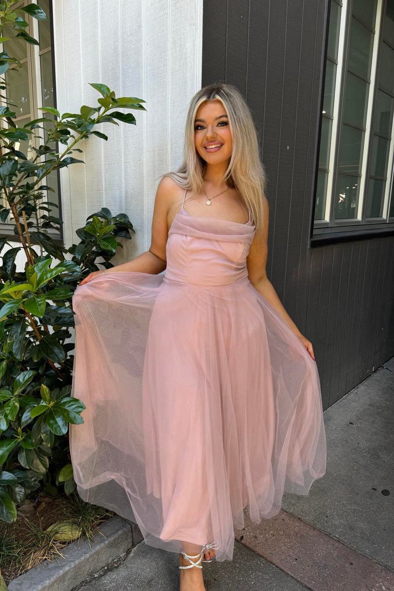 Latisha Tulle Midi Latisha Tulle Midi