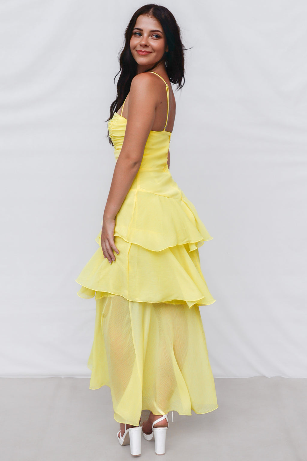 Tommi Maxi Dress - Yellow