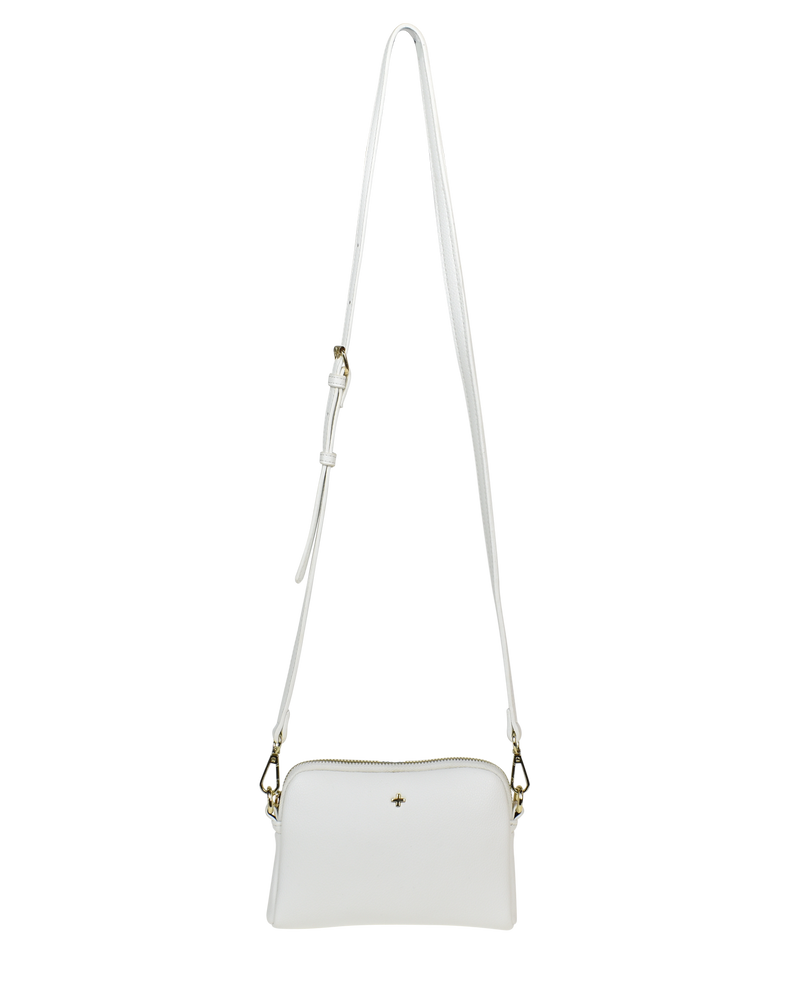 PETA JAIN Alias Bag White Pebble