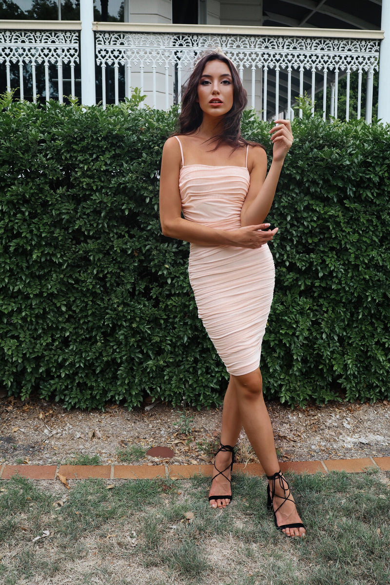 pink bodycon midi dress Alexia Bodycon Dress Salmon Pink Semi Formal Dress Cocktail Dress – Runway Goddess