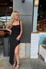 Sorano Maxi Dress - Black