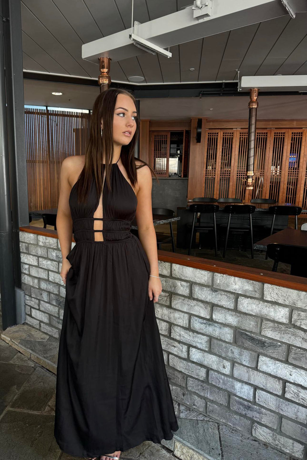 Viera Maxi Dress - Black