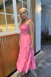 Arli Maxi Dress - Pink