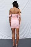 Adelina Mini Dress - Baby Pink