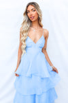Adora Maxi Dress - Blue