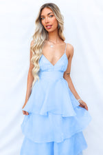 Adora Maxi Dress - Blue