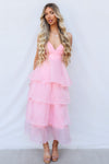 Adora Maxi Dress - Pink