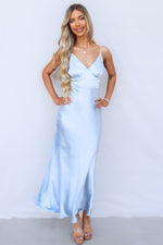 Amal Maxi Dress - Blue
