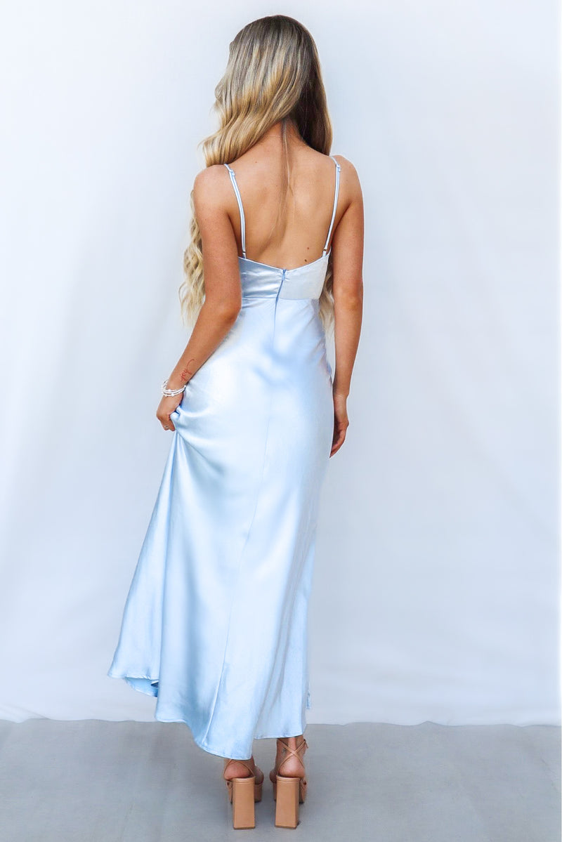 Amal Maxi Dress - Blue