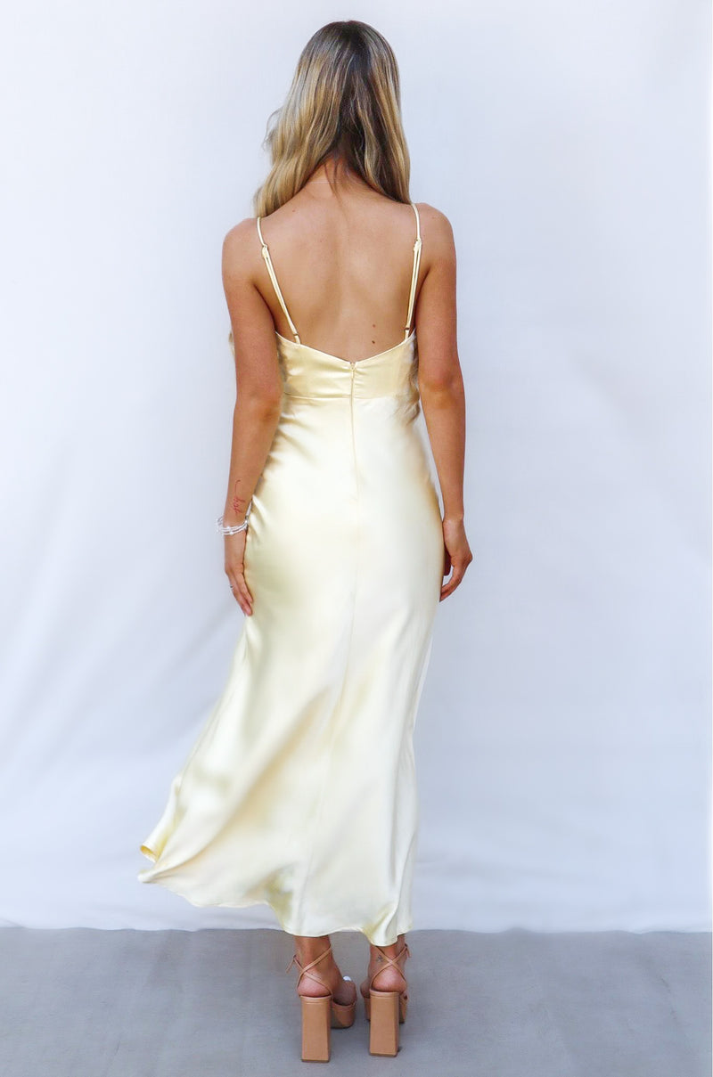 Amal Maxi Dress - Yellow