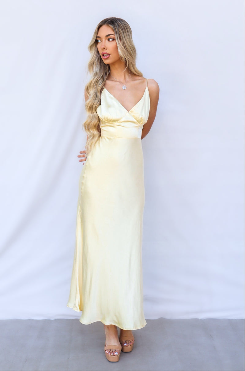 Amal Maxi Dress - Yellow
