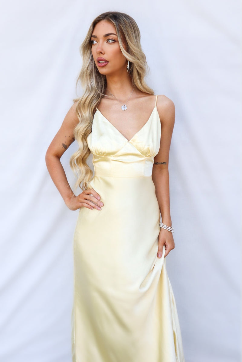 Amal Maxi Dress - Yellow