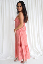 Amina Midi Dress - Rose