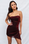 Aries Mini Dress - Red Shimmer
