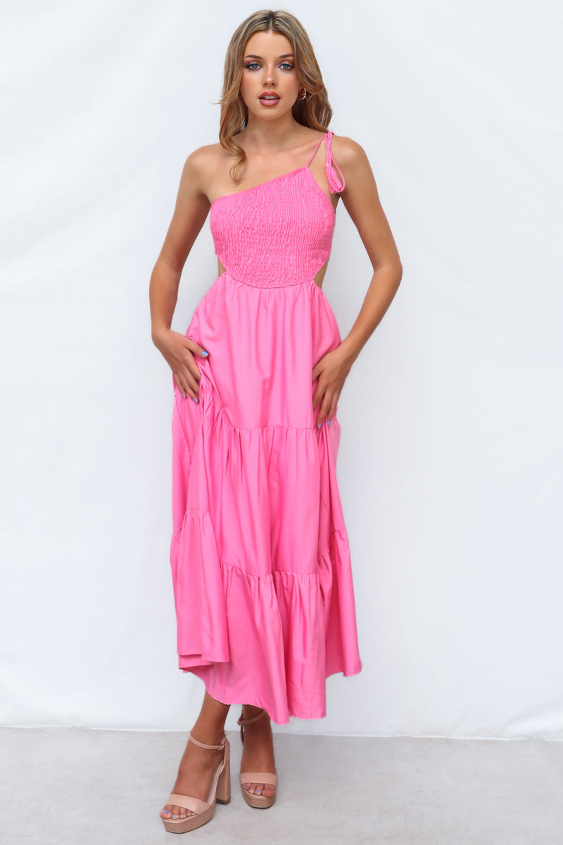 Arli Maxi Dress - Pink