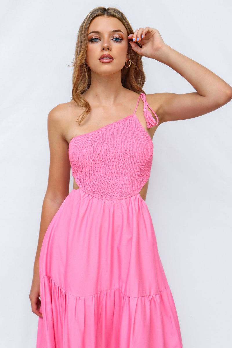Arli Maxi Dress - Pink