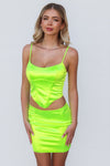 Asher Set Top - Neon Yellow