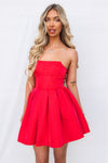 Aslan Mini Dress - Red