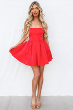 Aslan Mini Dress - Red