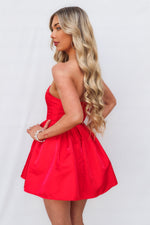 Aslan Mini Dress - Red