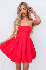 Aslan Mini Dress - Red