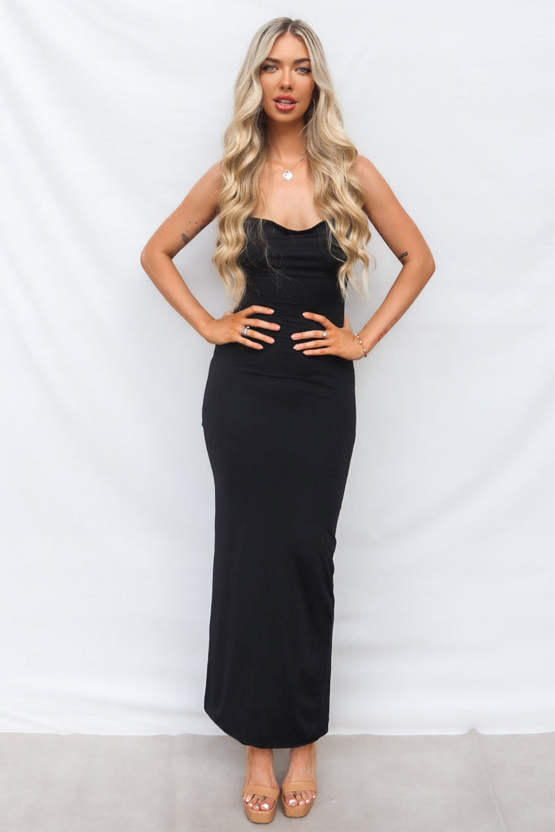 Bellamy Maxi Dress - Black