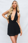 Bowie Mini Dress - Black
