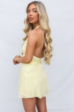 Bowie Mini Dress - Yellow