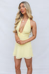 Bowie Mini Dress - Yellow