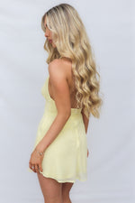 Bowie Mini Dress - Yellow