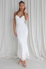 Brynlee Maxi Dress - White