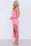 Cardona Maxi Dress - Pink