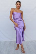 Carissa Midi Dress - Lilac
