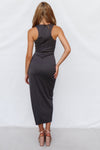 Caspian Maxi Dress - Charcoal