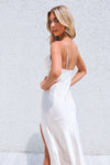 Celine Midi Dress - Champagne