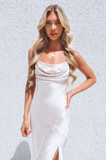 Celine Midi Dress - Champagne