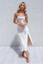 Celine Midi Dress - Champagne
