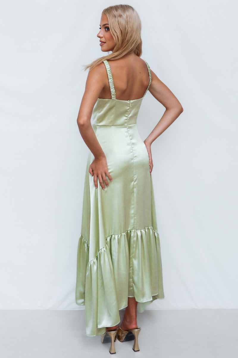 Charming Maxi Dress - Pistachio