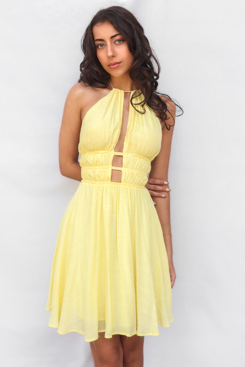 cherish mini dress Cherish Eyelet Mini Dress