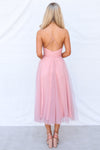 Cindy Midi Dress - Blush