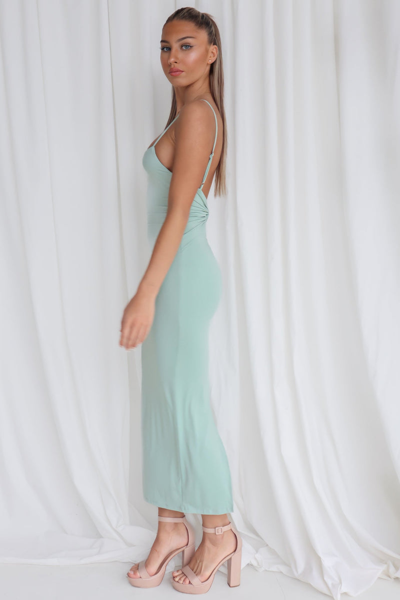 Debbie Midi Dress - Mint