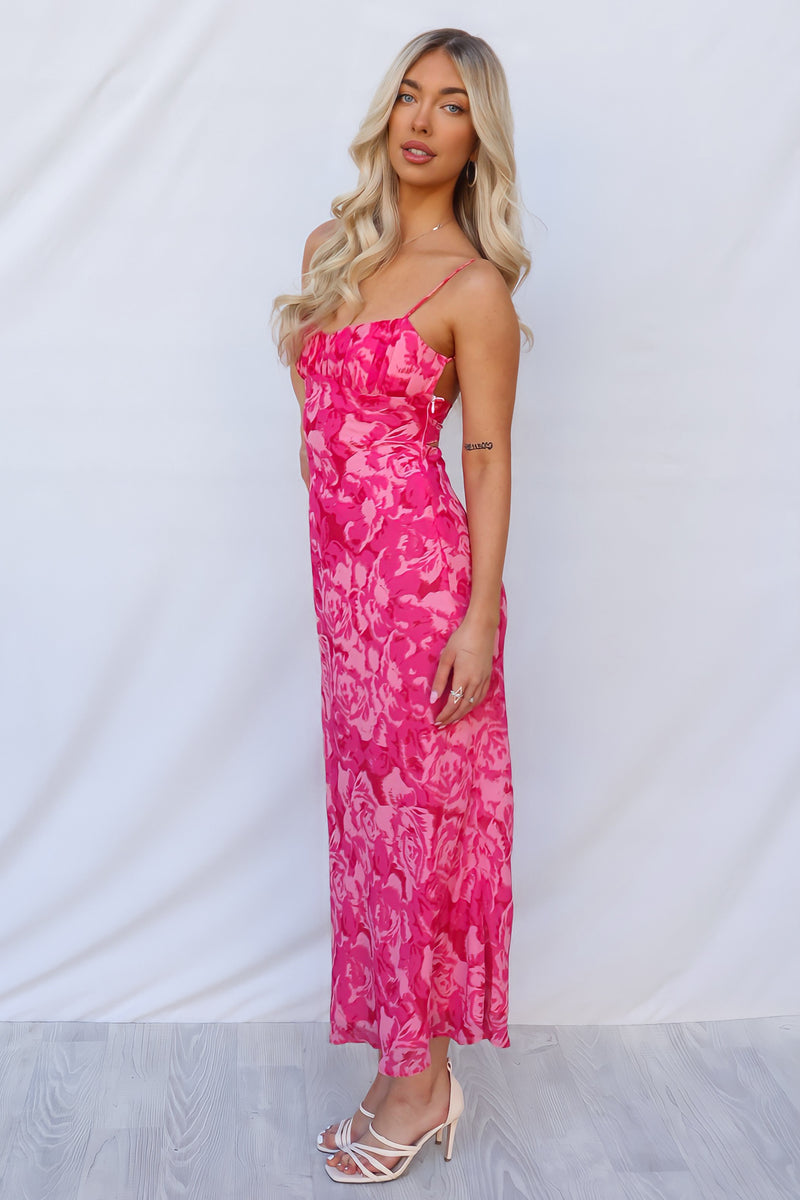 Deema Maxi Dress - Pink