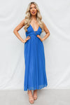 Elisa Midi Dress - Blue