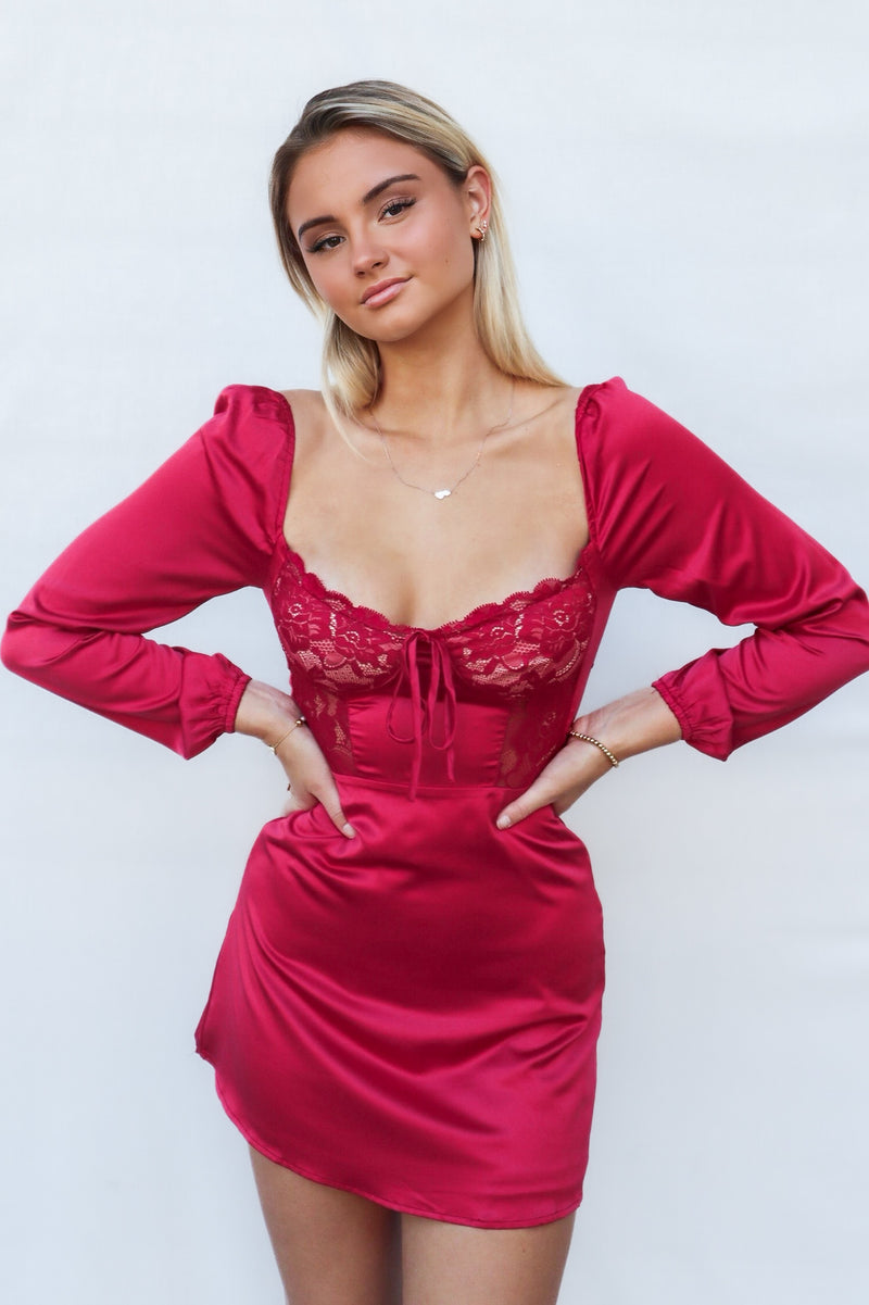 Emerson Mini Dress - Red