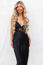 Erina Maxi Dress - Black