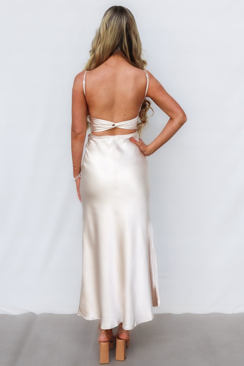 Esti Maxi Dress - Champagne