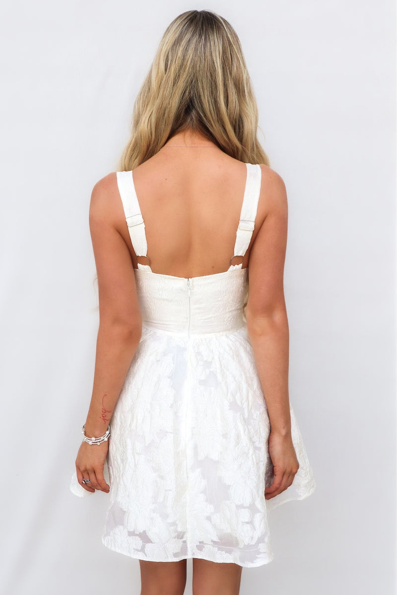 Etti Mini Dress - White