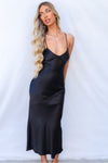 Euphoria Midi Dress - Black