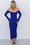 Everton Midi Dress - Cobalt Blue